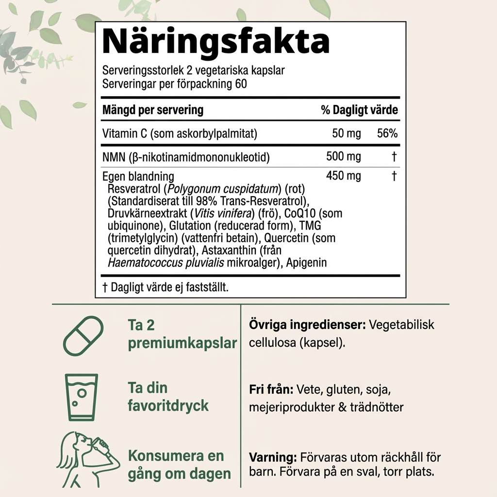 NMN-komplex 1 000 mg