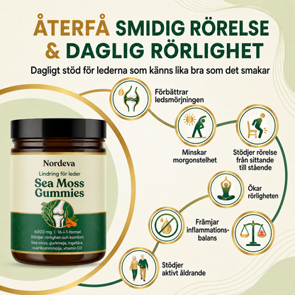 Nordeva Sea Moss 16-i-1 Gummies