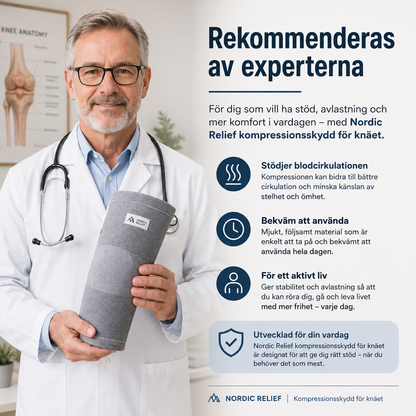 Nordic Relief kompressionsskydd för knäet