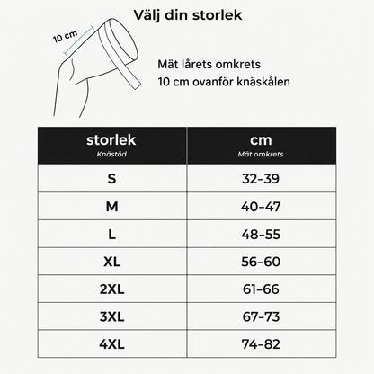 Nordic Relief kompressionsskydd för knäet
