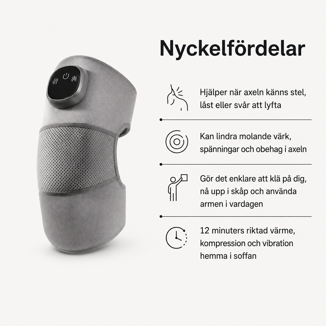 Nordic Relief Axelmassagerare