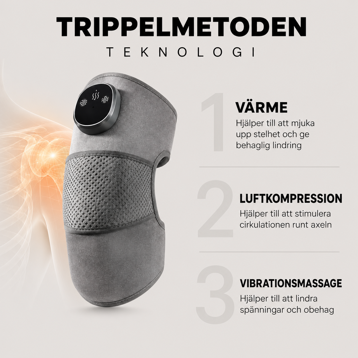 Nordic Relief Axelmassagerare